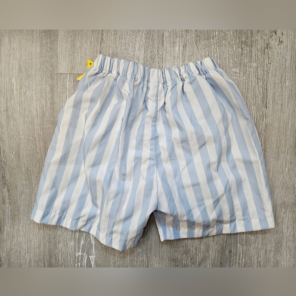 Cecil and Lou Blue and White Striped Shorts Kids size 6 - Picture 2 of 3